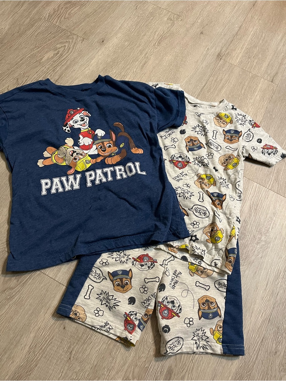 Paw Patrol Navy & Cream Kids 3-Piece Set with Character Graphics